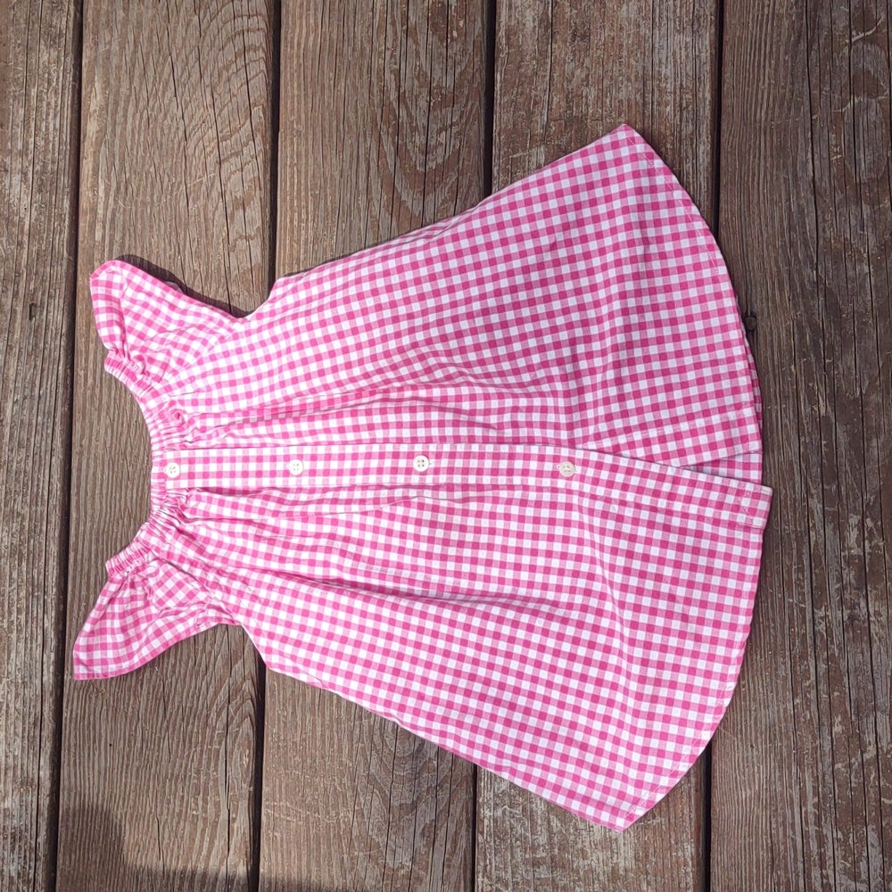 4T Gingham Plaid Summer Shirt